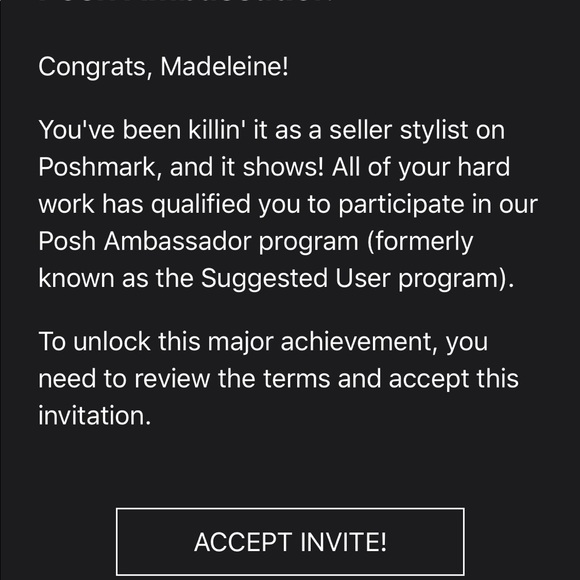 POSH AMBASSADOR - Picture 2 of 2